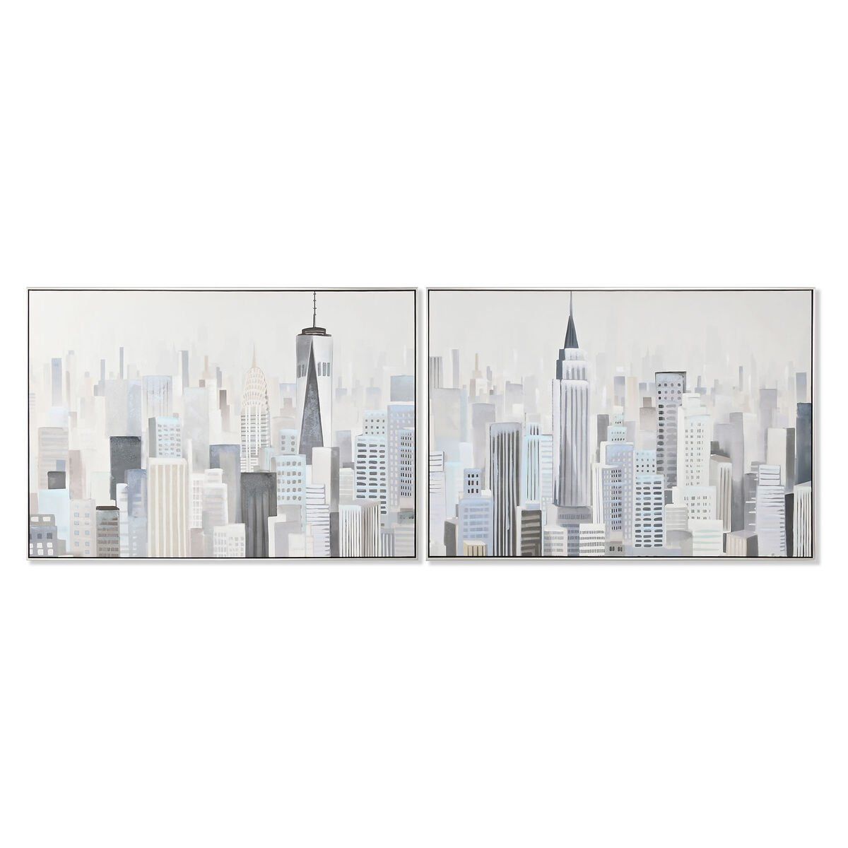 Lienzo Home ESPRIT Poliestireno Lienzo 122,3 x 4,5 x 82,3 cm