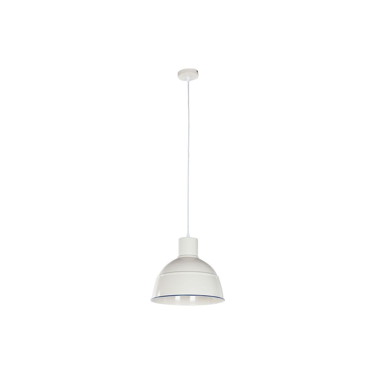 Lámpara de Techo Home ESPRIT Azul Blanco Metal 50 W 32,5 x 32,5 x 30 cm