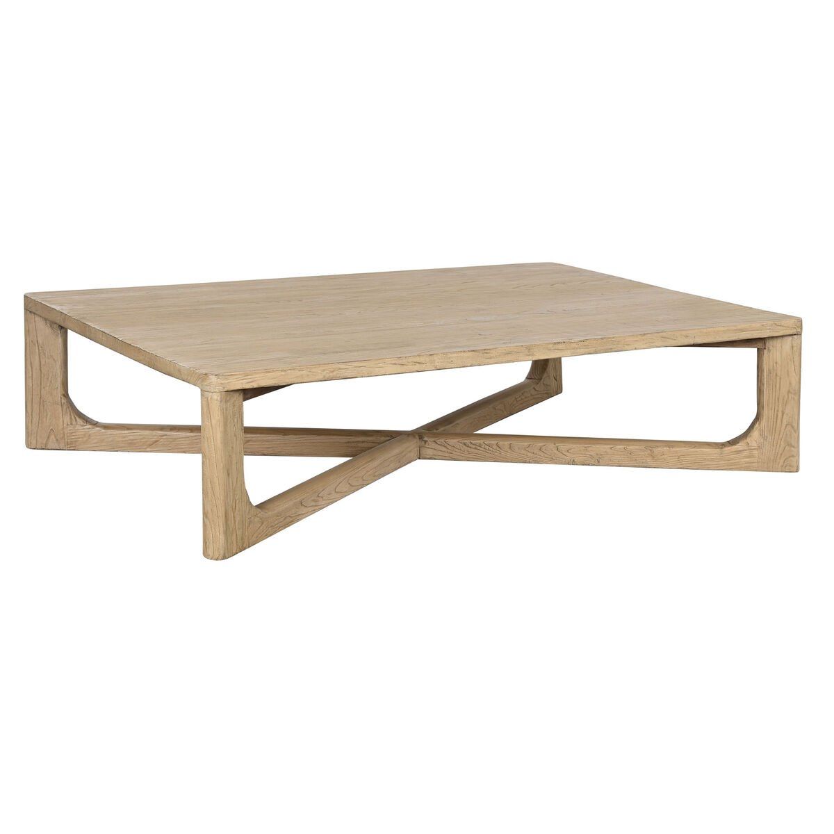 Mesa de Centro Home ESPRIT Natural Madera de olmo 170 x 109 x 41 cm