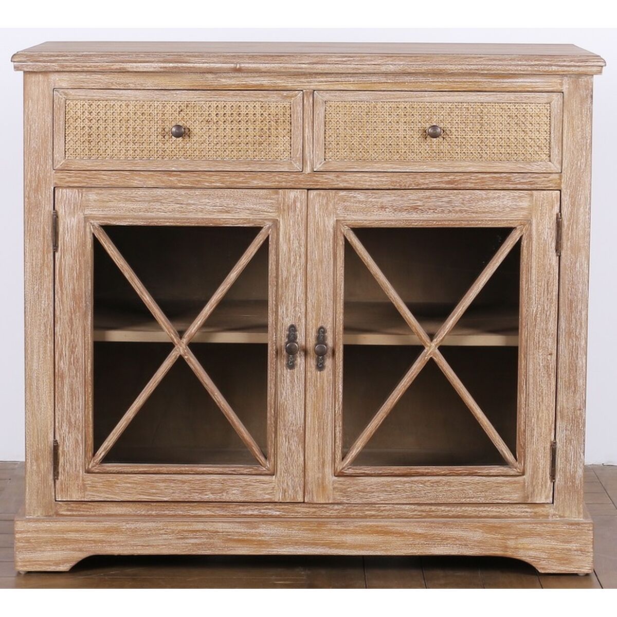 Aparador Home ESPRIT Madera de bayur 100 x 45 x 90 cm 100 x 45 x 91,5 cm