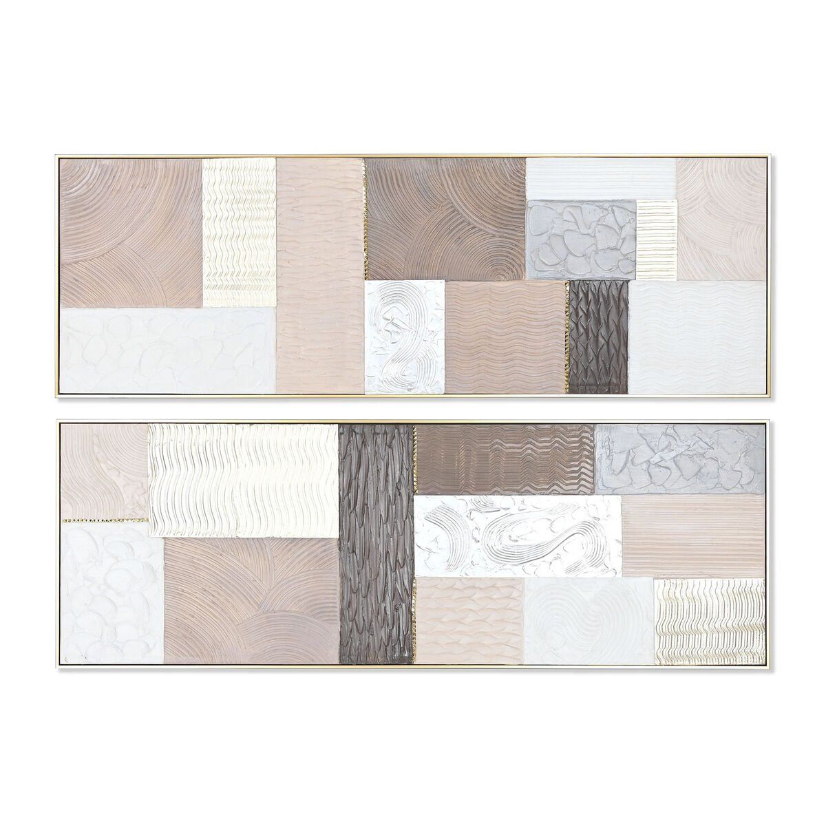 Lienzo Home ESPRIT Poliestireno Lienzo 152 x 5 x 52 cm