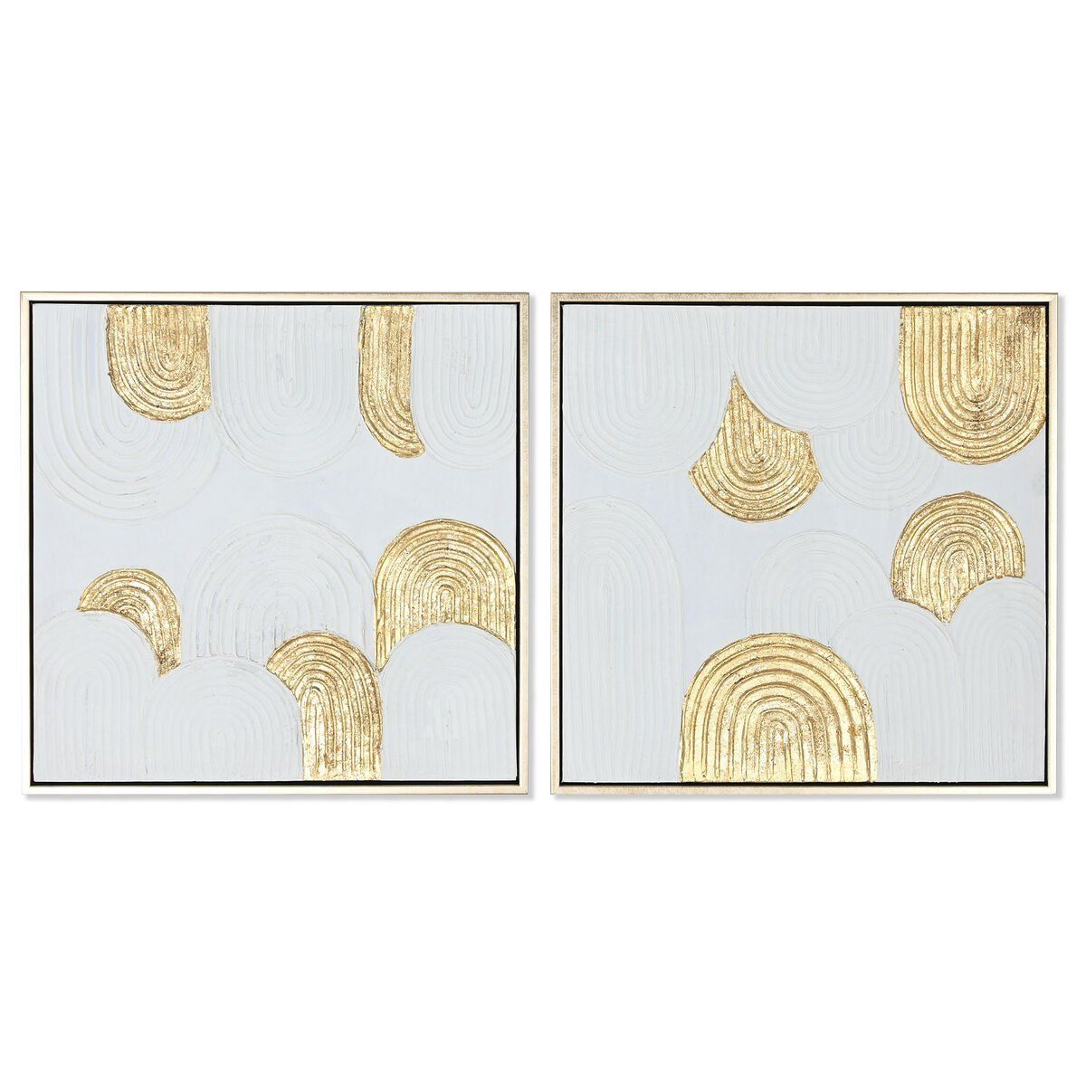 Lienzo Home ESPRIT Poliestireno Lienzo 42 x 4 x 42 cm