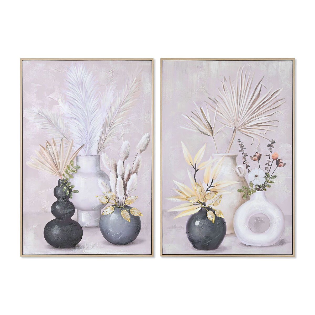 Lienzo Home ESPRIT Lienzo Madera MDF 62 x 4 x 92 cm