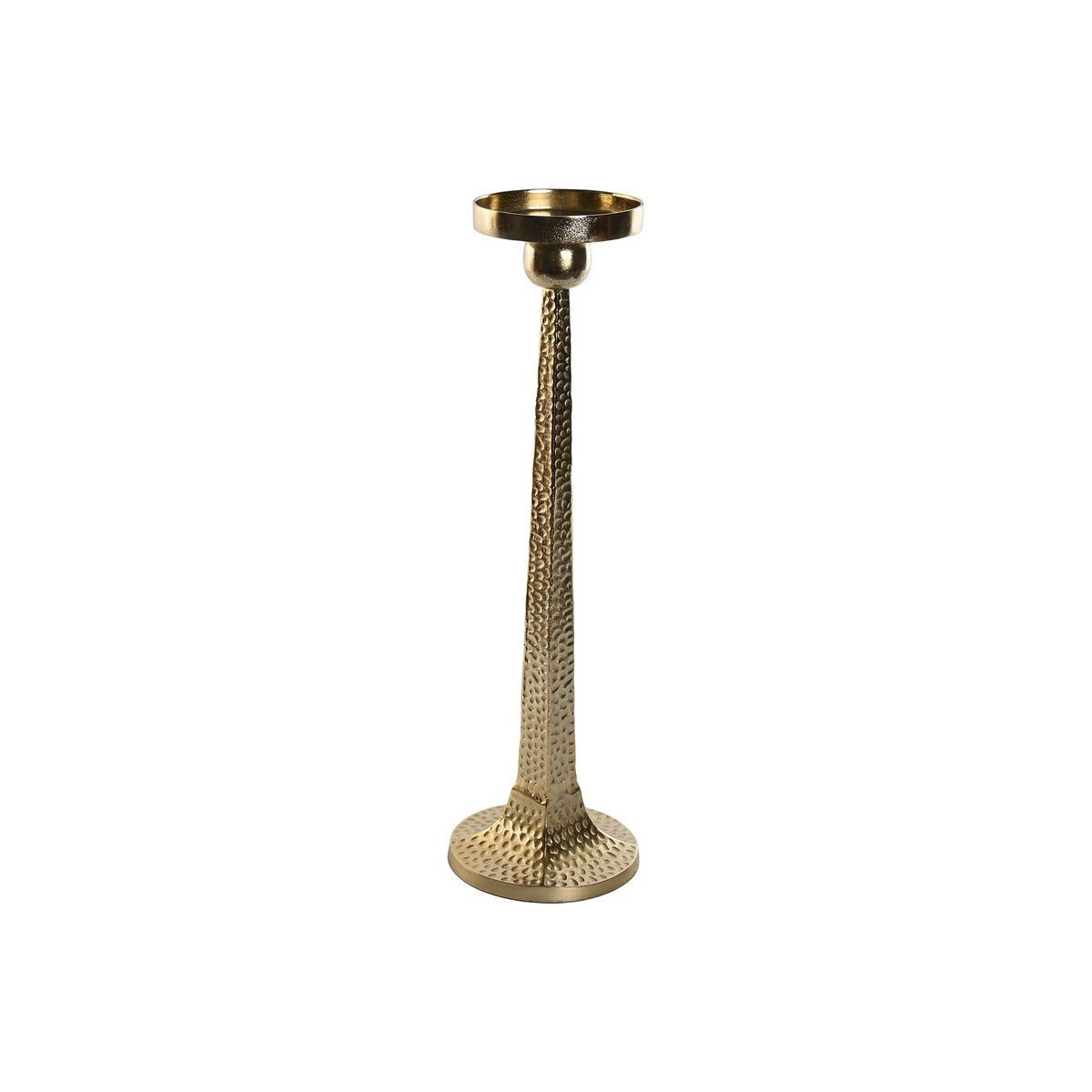 Portavelas Home ESPRIT Dorado Aluminio 18,5 X 18,5 X 64,5 cm