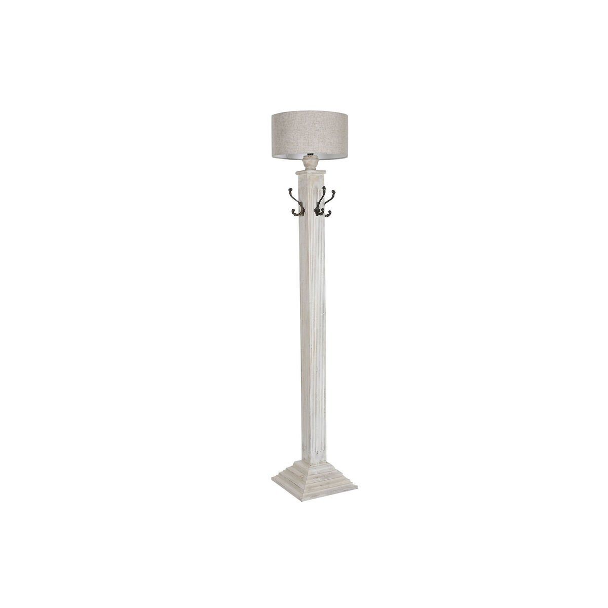 Lámpara de Pie Home ESPRIT Blanco 220 V 42 X 42 X 200 cm