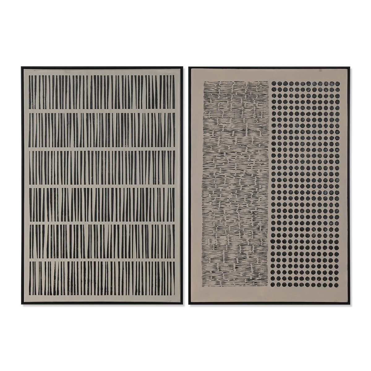 Lienzo Home ESPRIT Yeso Lienzo 83 x 4 x 123 cm