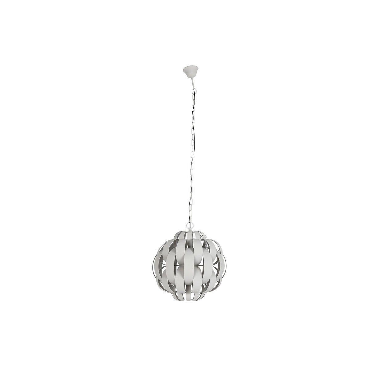 Lámpara de Techo Home ESPRIT Blanco Metal 50 W 50 x 50 x 53 cm