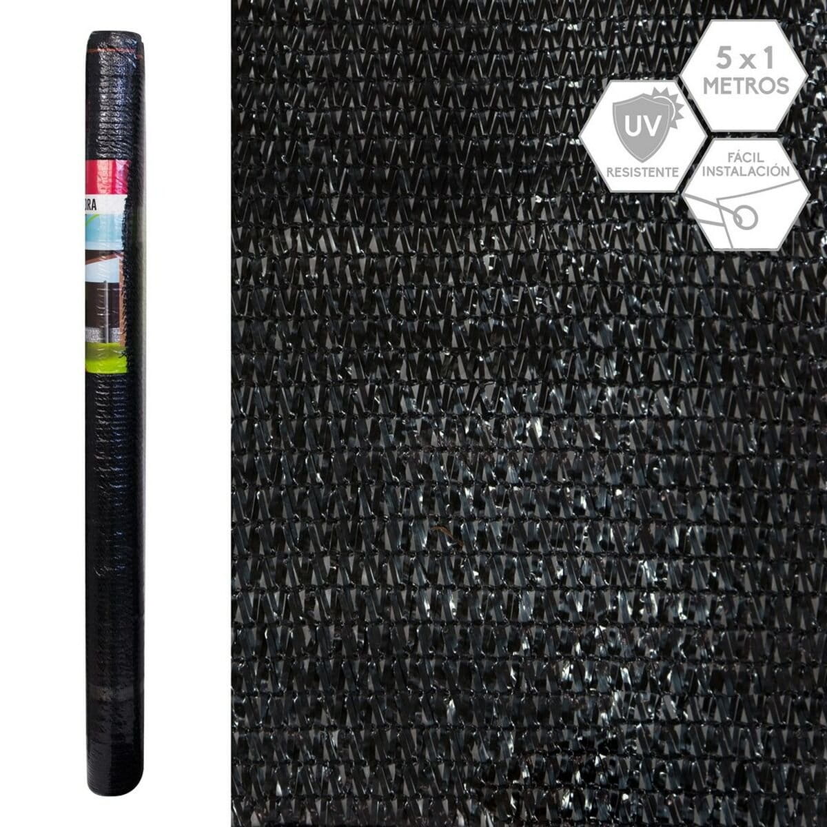 Malla de Ocultación Mallas Negro 1 x 500 x 100 cm 90 %