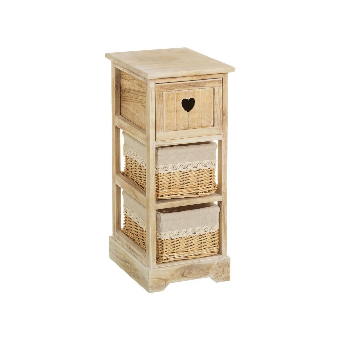 Cajonera COUNTRY Natural 26 x 32 x 63 cm