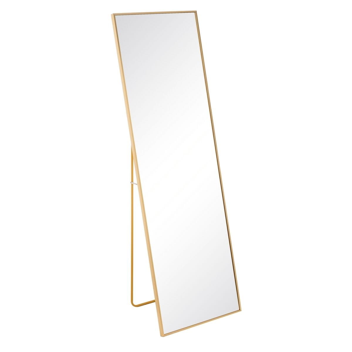 Espejo de pie Dorado Aluminio Cristal 50 x 2,5 x 160 cm