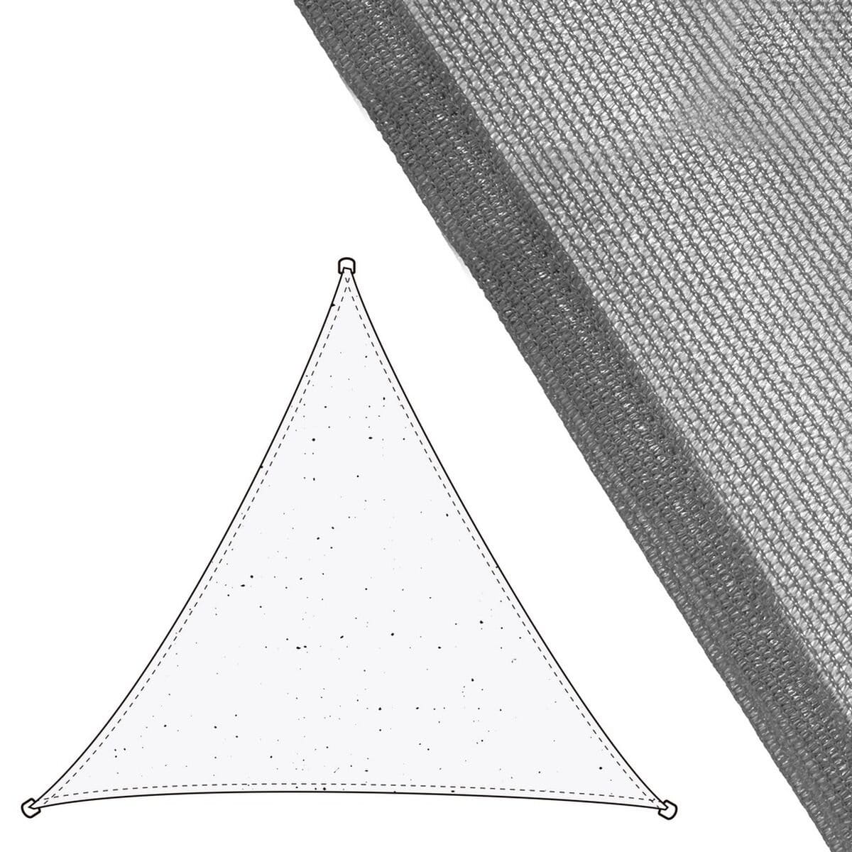 Vela de sombra Vela sombreo Gris 3,5 x 3,5 m 350 x 350 x 0,5 cm Toldo