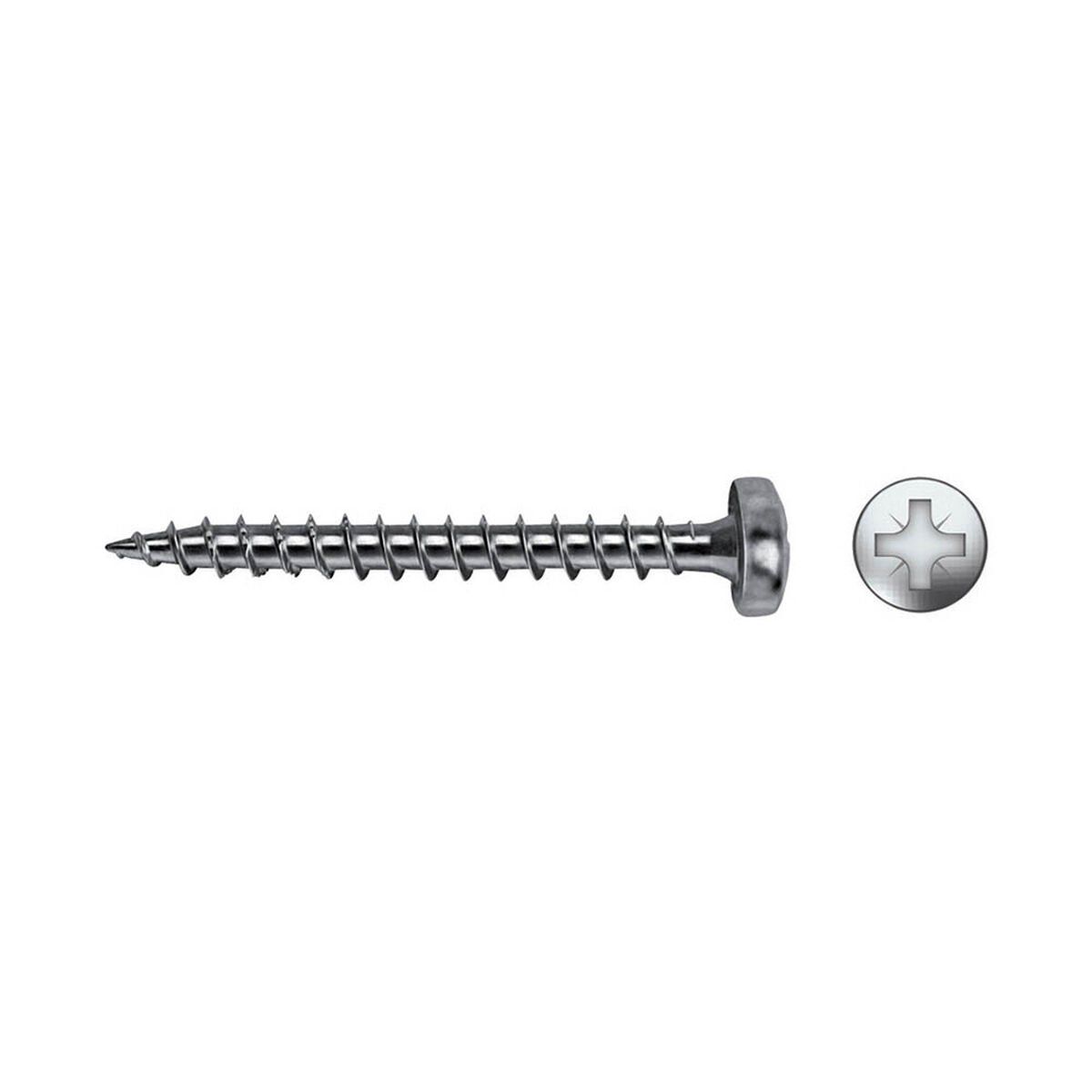Caja de tornillos CELO velox b Zincado Ø 4,5 x 35 mm Rosca completa (500 Unidades)