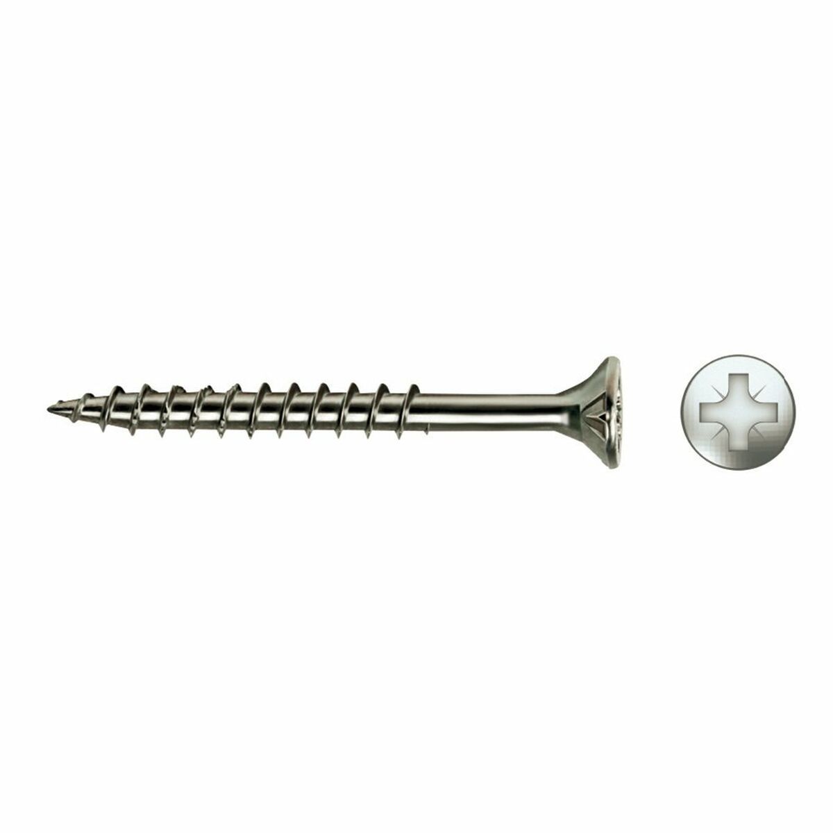 Caja de tornillos CELO 500 Unidades Zincado (4 x 45 mm)
