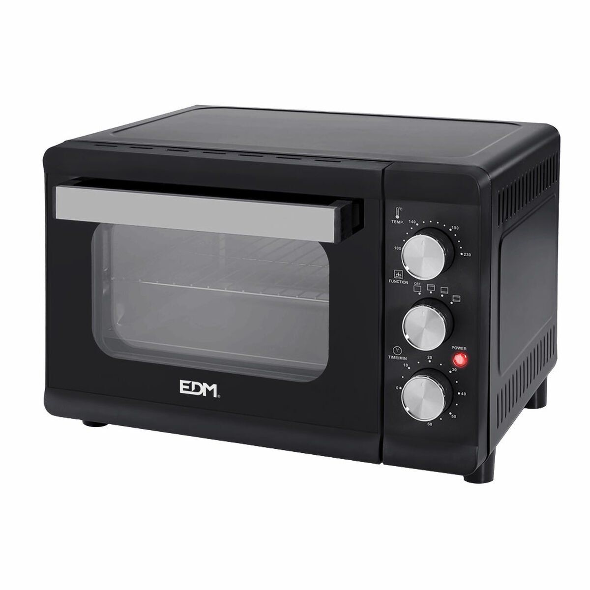 Mini Horno Eléctrico EDM 07578 23 L Sobremesa