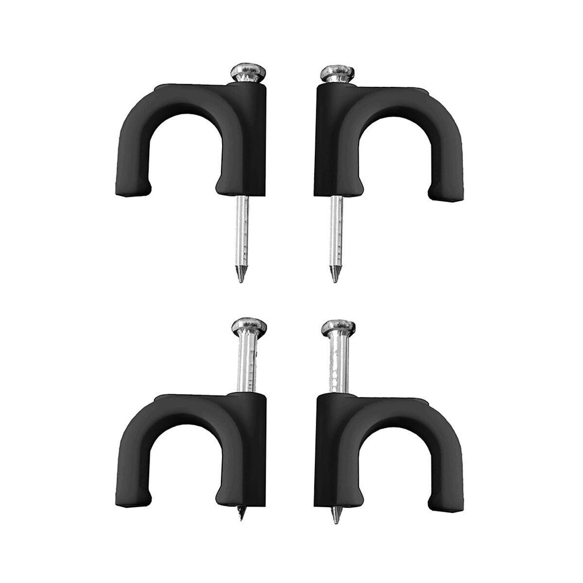 Grapas Lapafil 48027 Nº 7 Cables Negro 2 x 1,5 mm 100 Unidades
