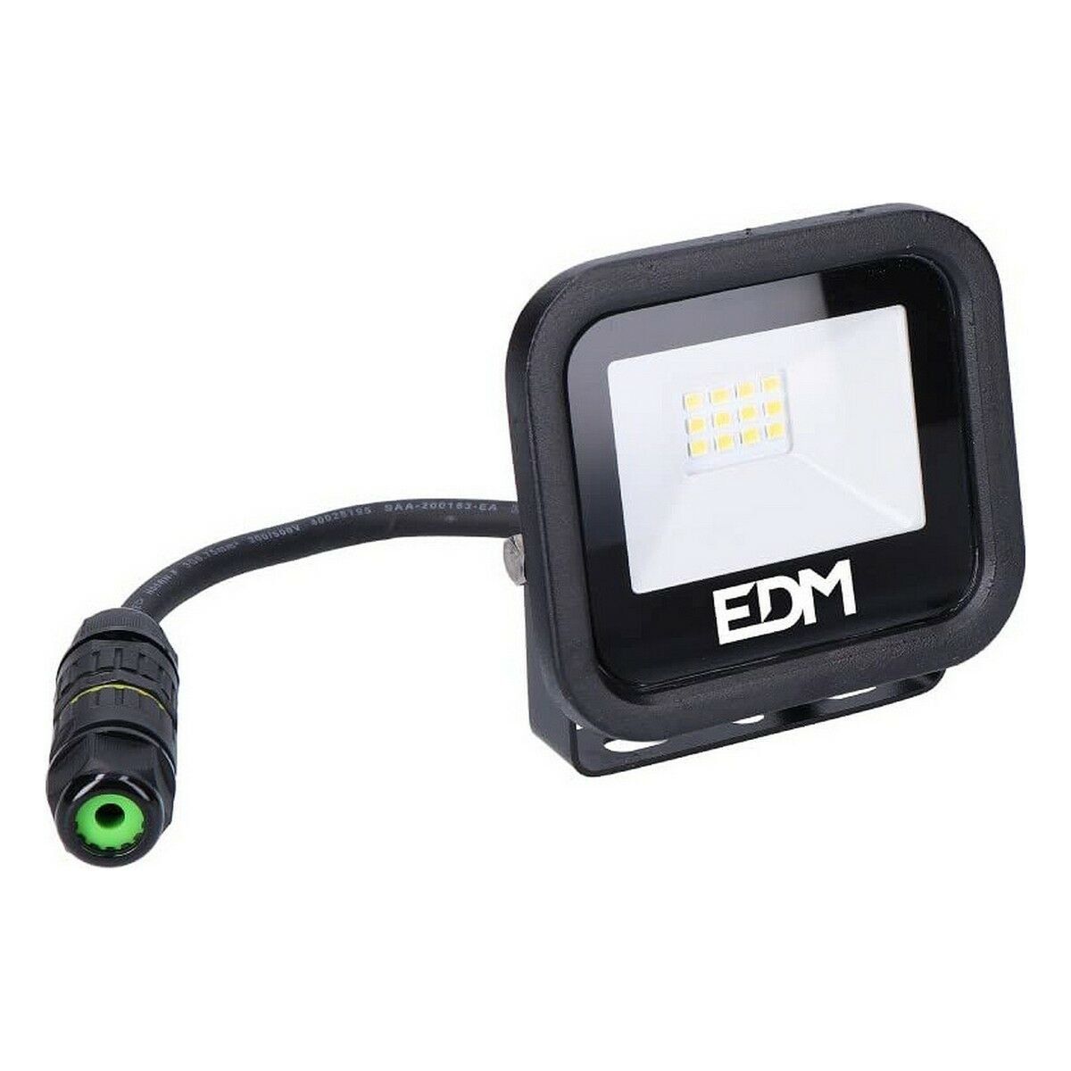 Foco Proyector EDM 70405 Negro F 10 W 800 lm (4000 K)