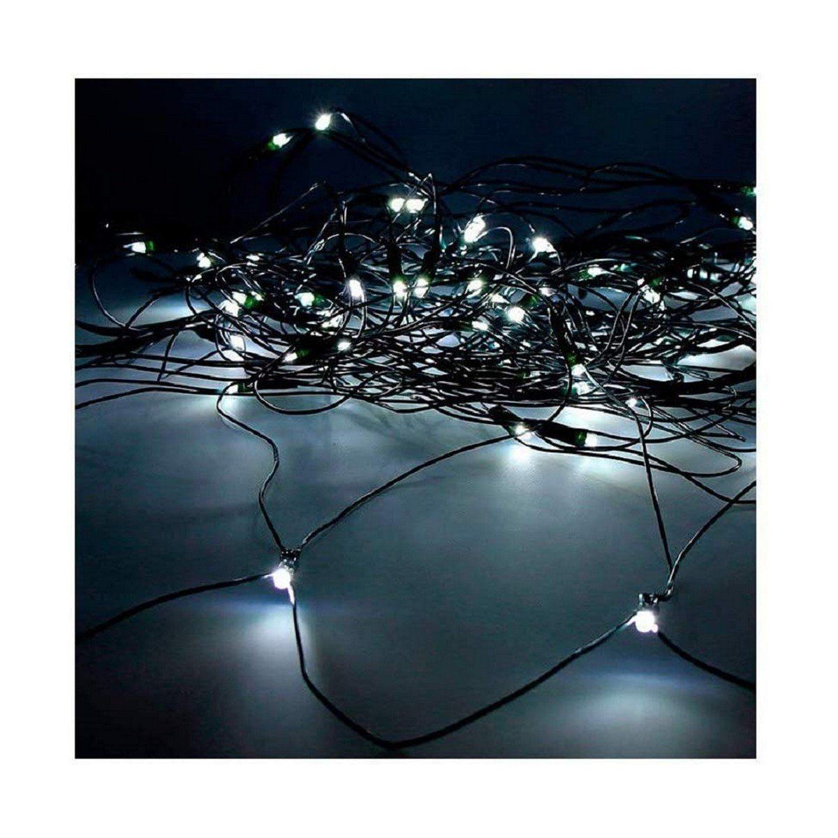 Cortina de Luces LED EDM 71267 2 x 1,5 m Blanco (1 unidad)