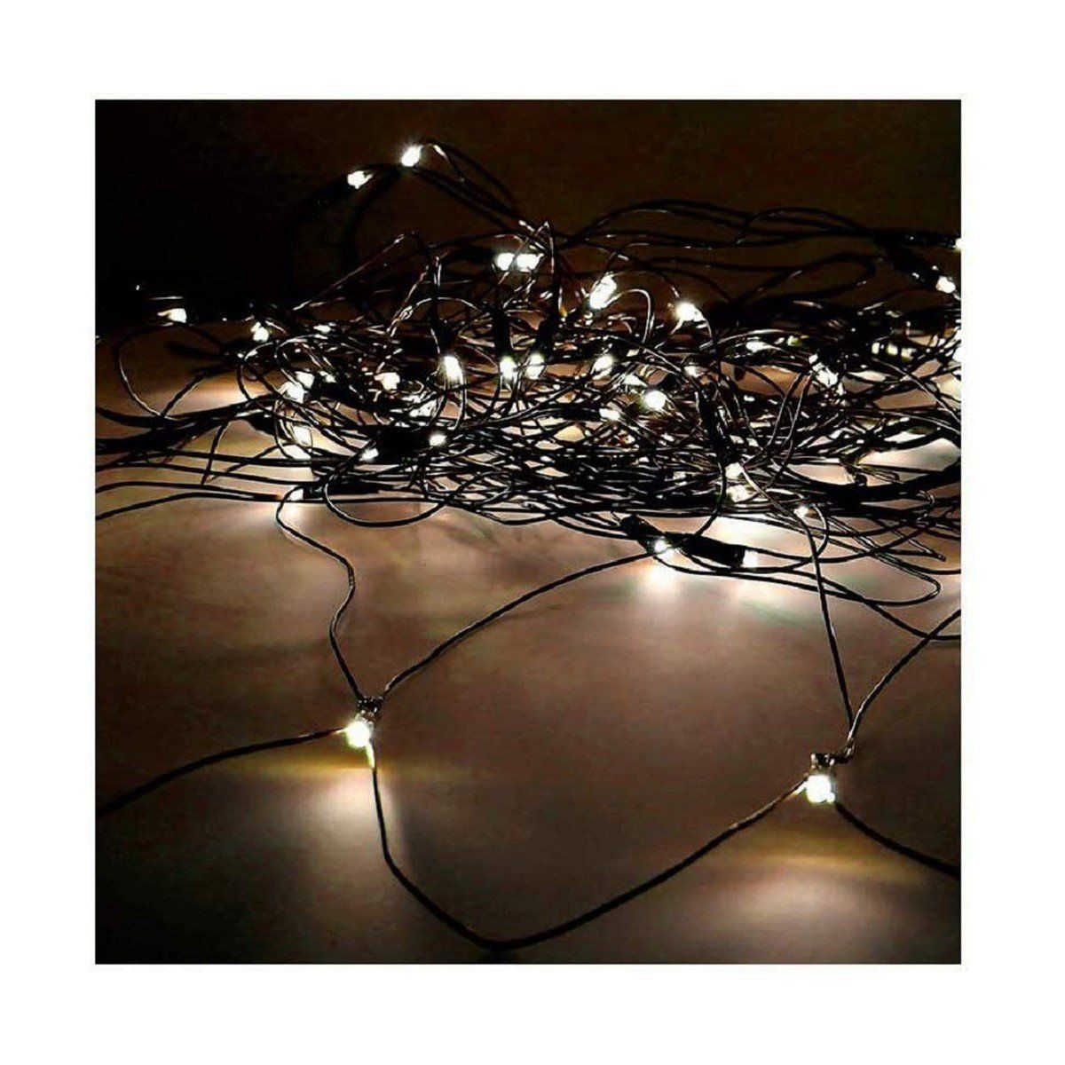 Cortina de Luces LED EDM 71268 Luz cálida Blanco Cálido 2 x 1,5 m (1 unidad)
