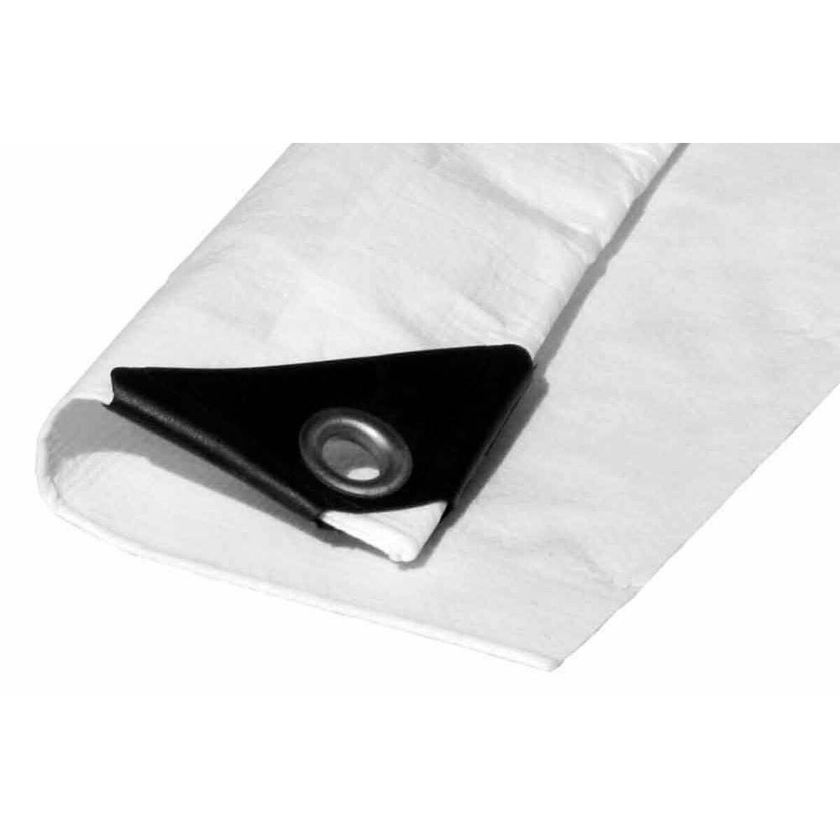 Toldo EDM 74999 Blanco 90 g/m² 5 x 8 m Doble cara