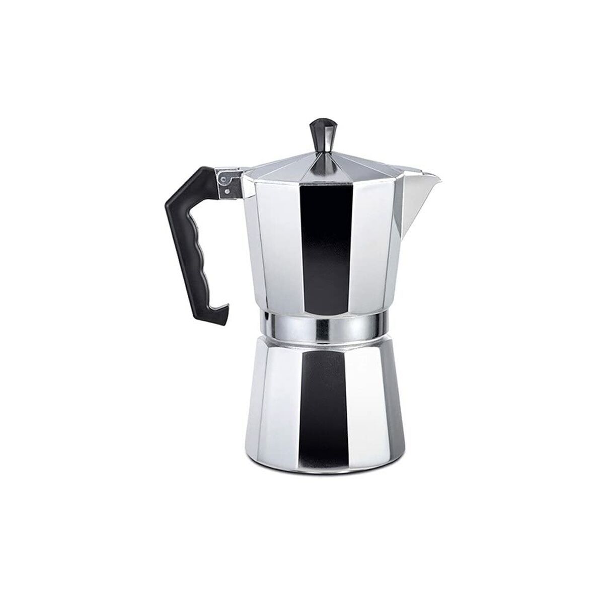 Cafetera Italiana EDM Aluminio 6 Tazas