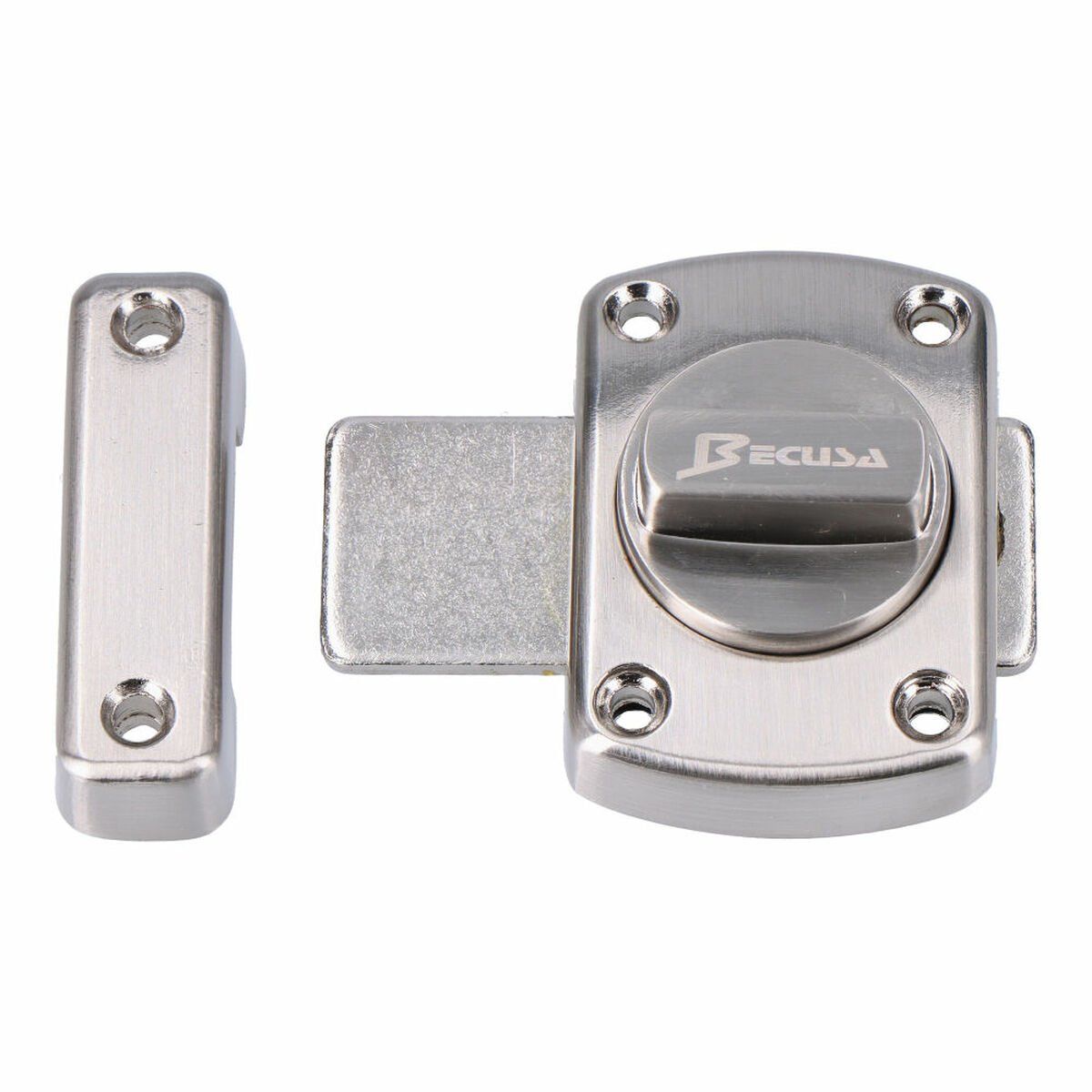 Cerrojo de seguridad EDM 85379 40 mm Automático Satinado Níquel