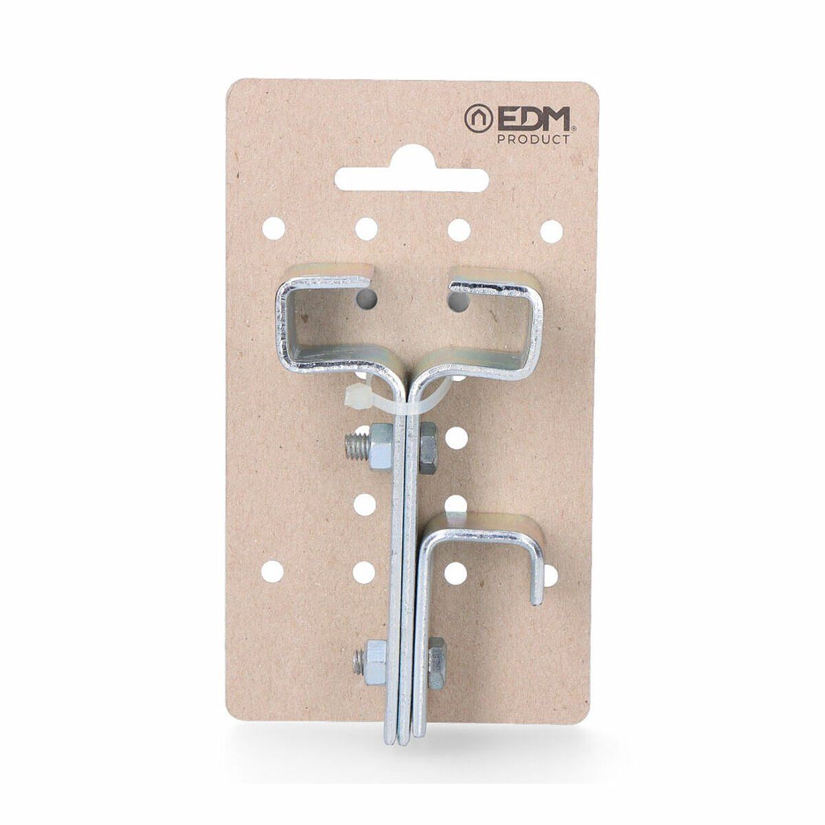 Soporte EDM 85594 IPN 10 Plateado Zinc 11,5 x 5,5 cm Viga