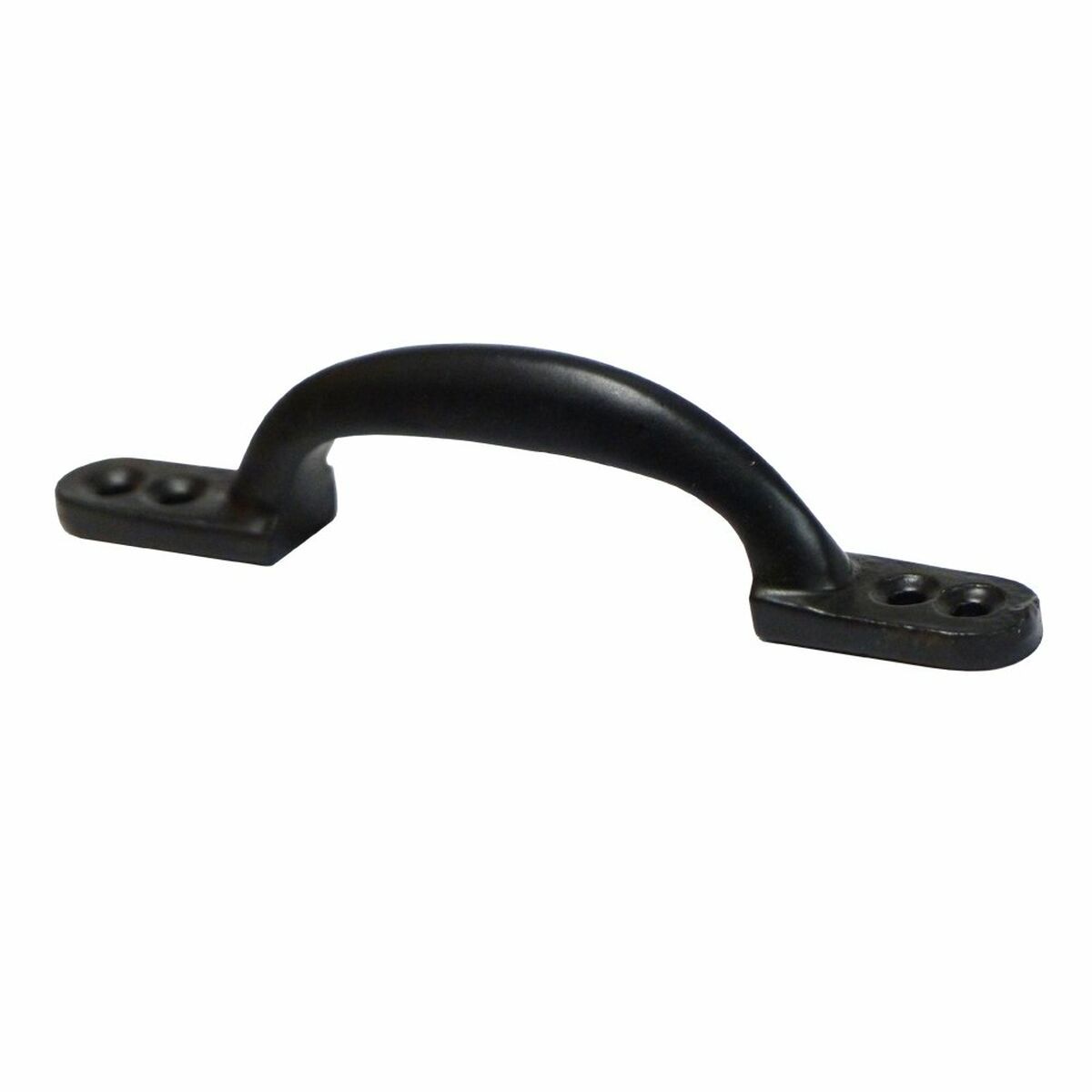 Tirador para puerta EDM 85612 Negro Acero 155 mm
