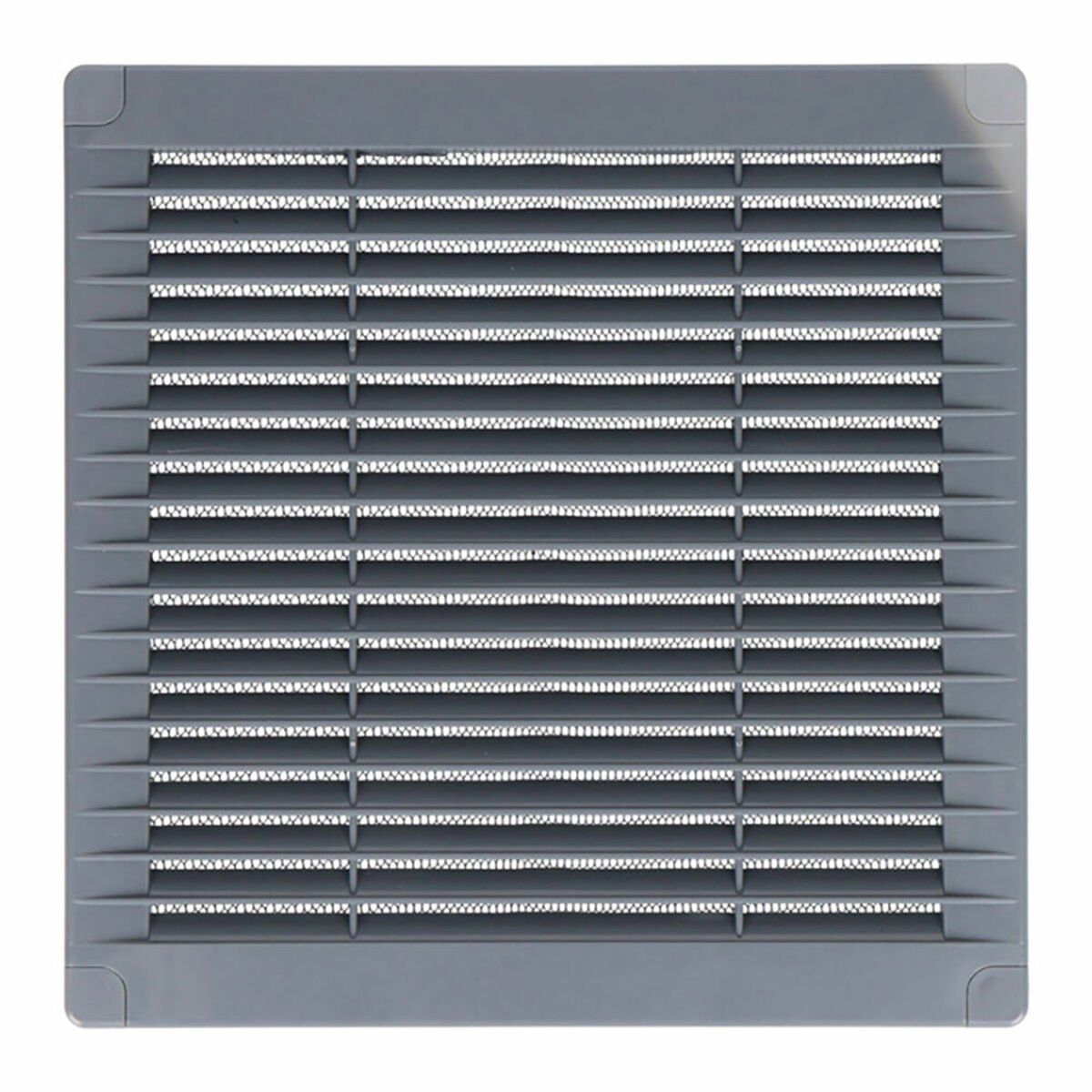 Rejilla de ventilación EDM 87701 Gris 10 x 10 cm