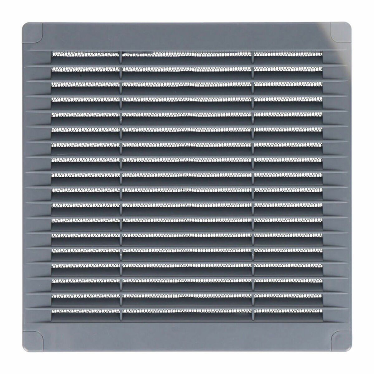 Rejilla de ventilación EDM 87705 Gris 20 x 20 x 0,7 cm Mosquitera