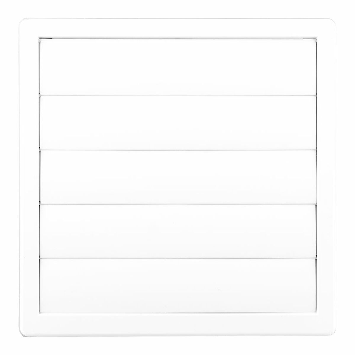 Rejilla de ventilación EDM 87735 Blanco Ø 10 cm 17 x 17 cm
