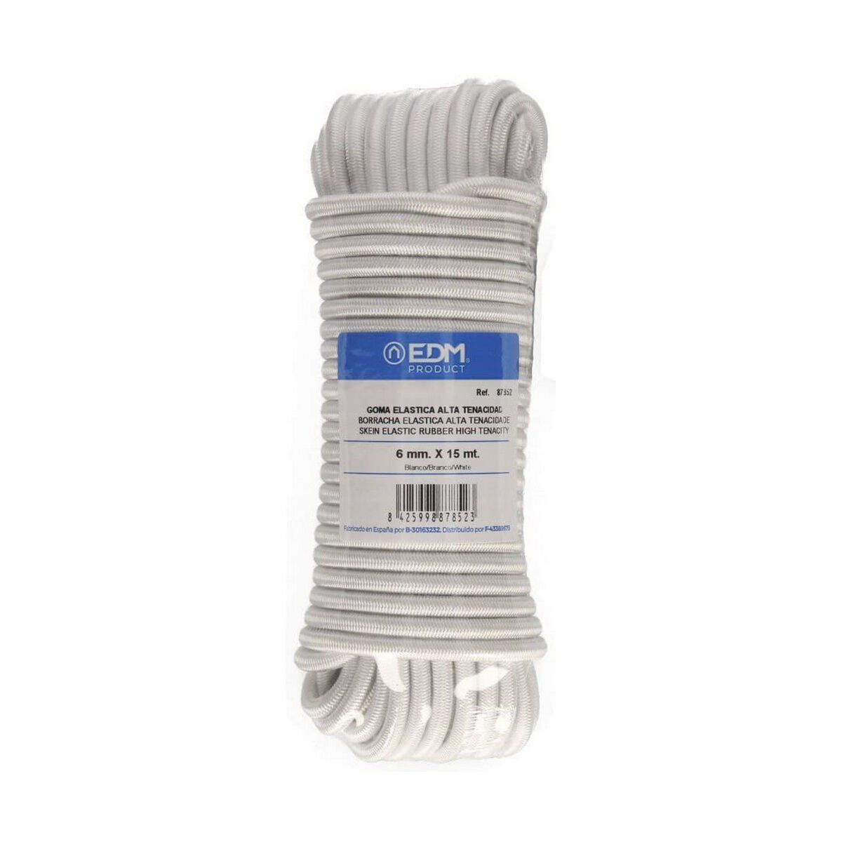 Cuerda elástica EDM 87852 Blanco