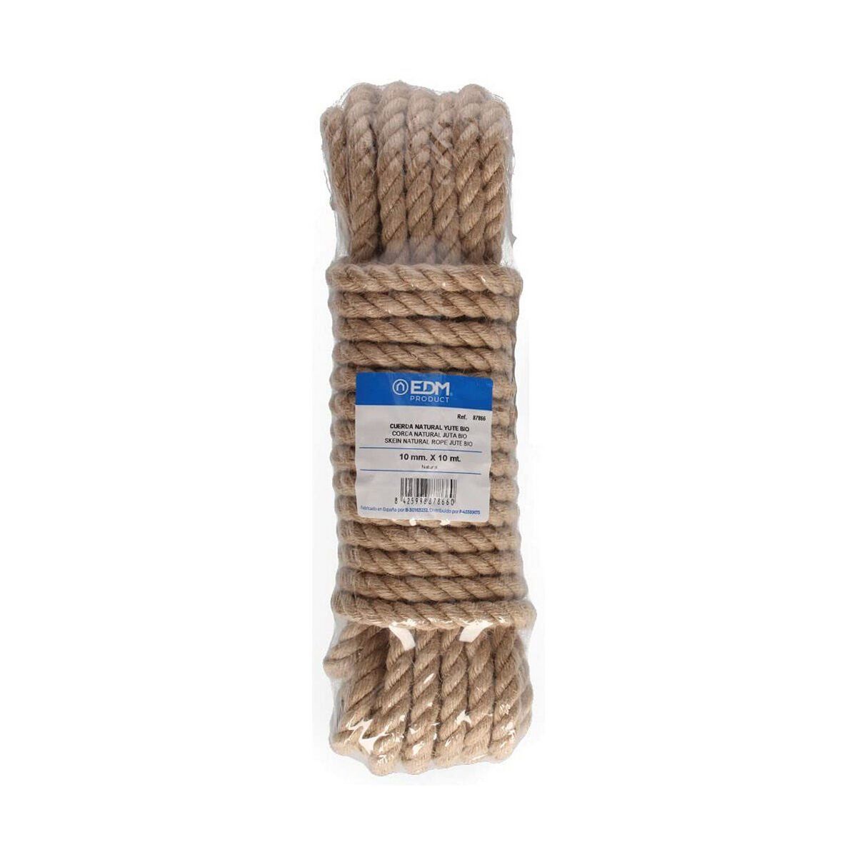 Cuerda EDM 87866 Natural Yute 10 m
