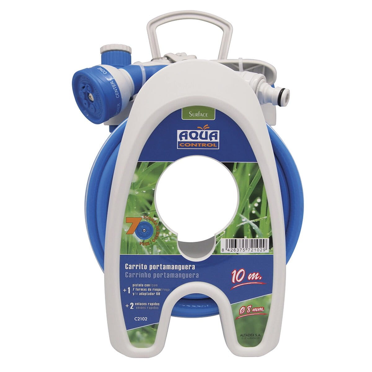 Portamanguera Aqua Control PVC 10 m Ø 8 mm