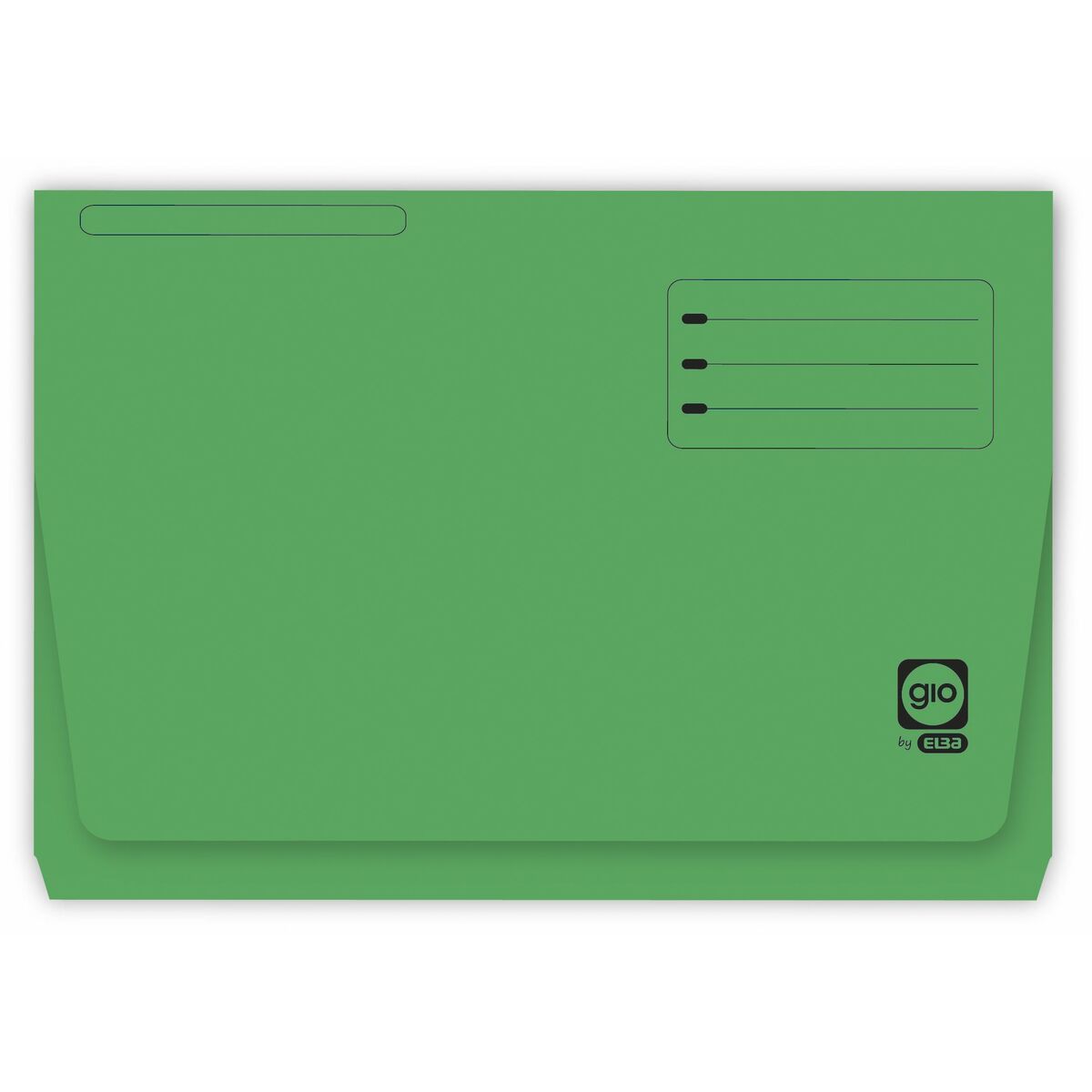 Subcarpeta Elba Verde Folio 25 Piezas