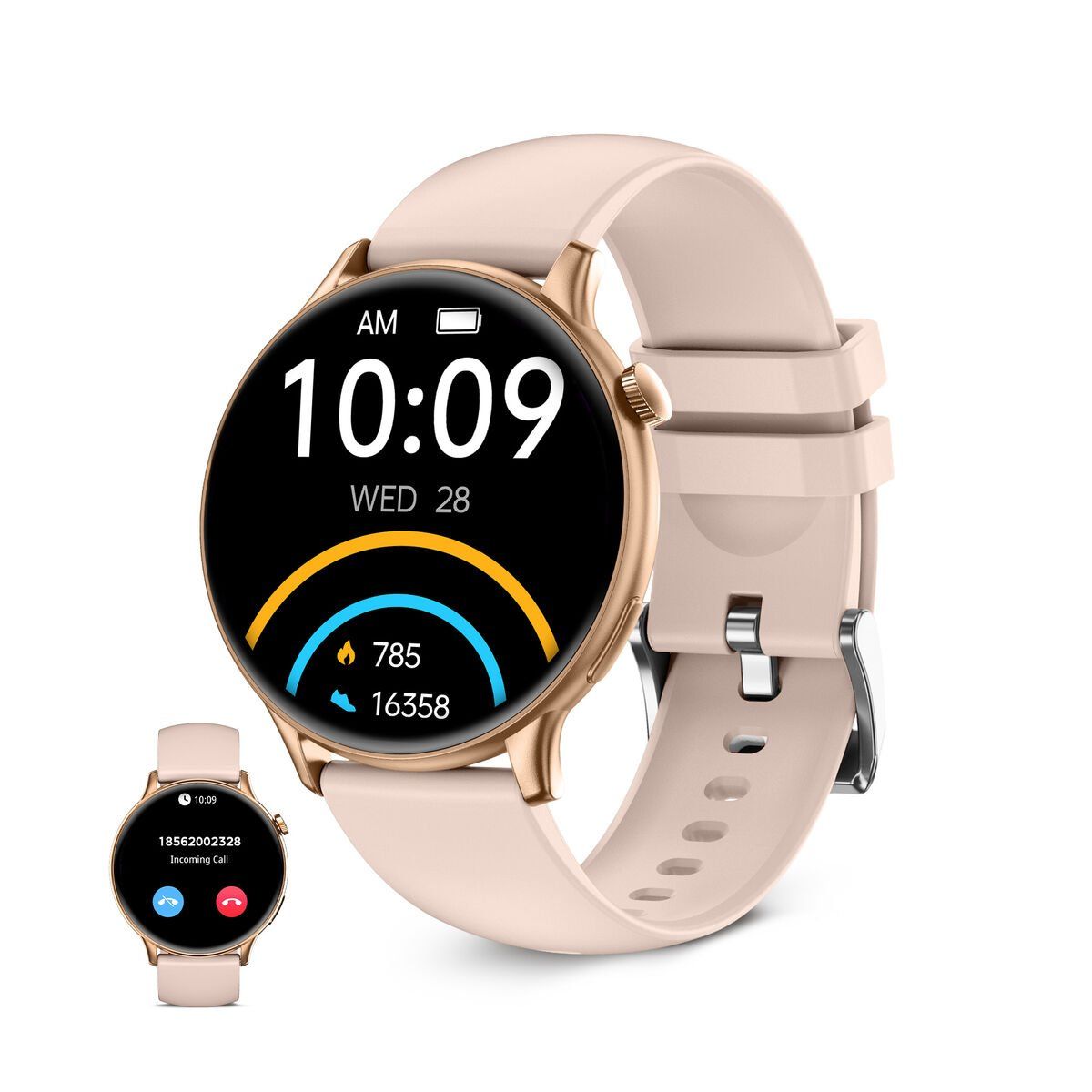 Smartwatch KSIX Core 2 Rosa 1,43"