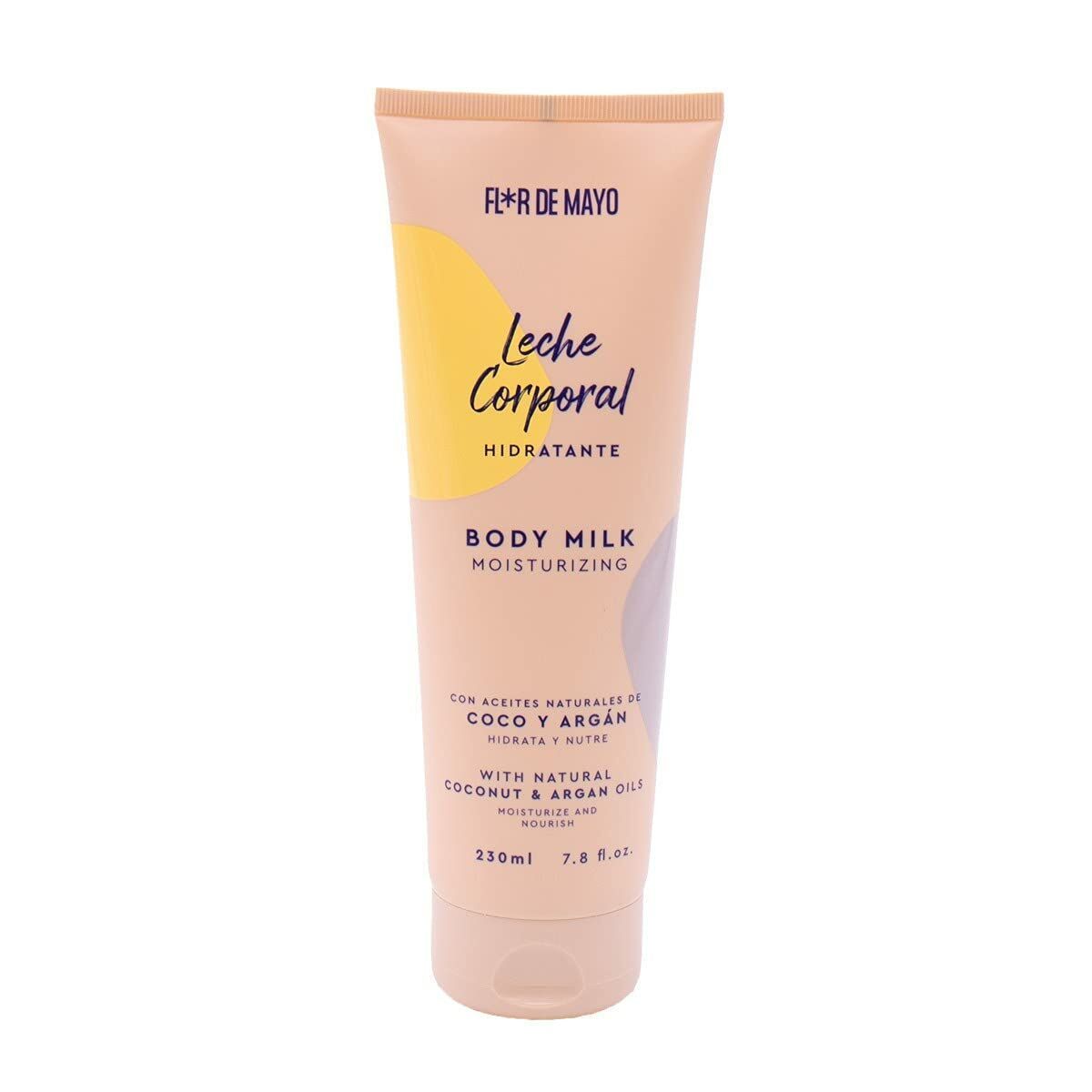 Leche Corporal Flor de Mayo Leche Corporal 230 ml Hidratante Coco Argán