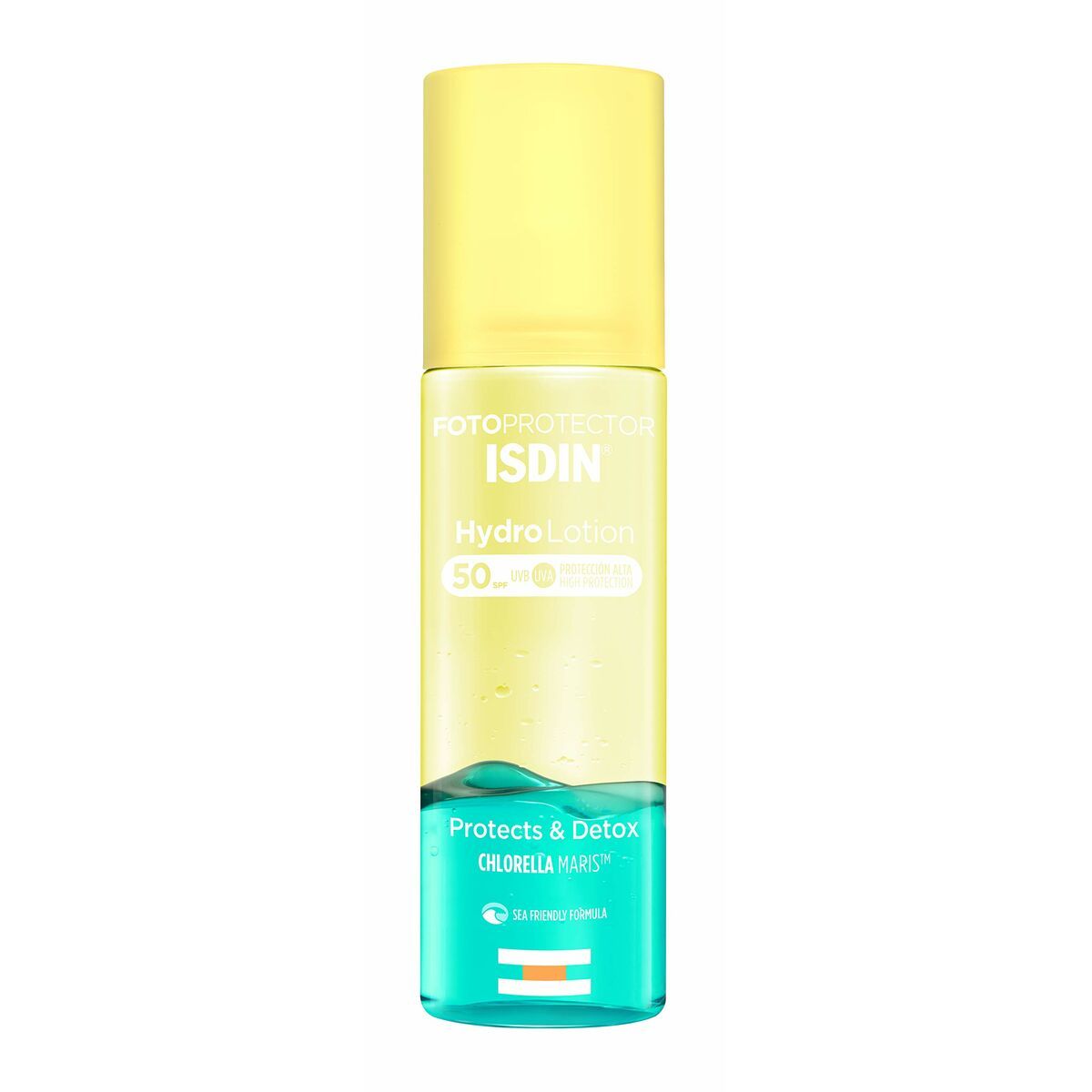 Loción Solar Isdin Fotoprotector Hydrolotion Spf 50+ 200 ml Bifásico