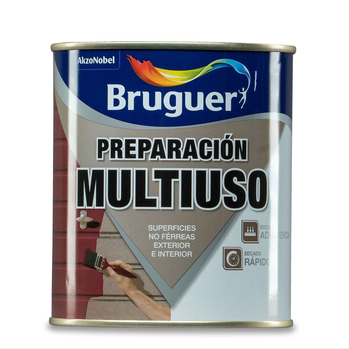Pintura de Imprimación Bruguer 5355523 Blanco Mate Imprimación Multiuso