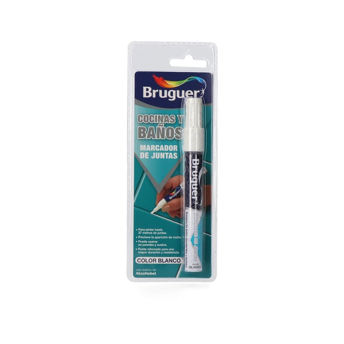 Renovador de Juntas Bruguer 5160705 Marcador Azulejo