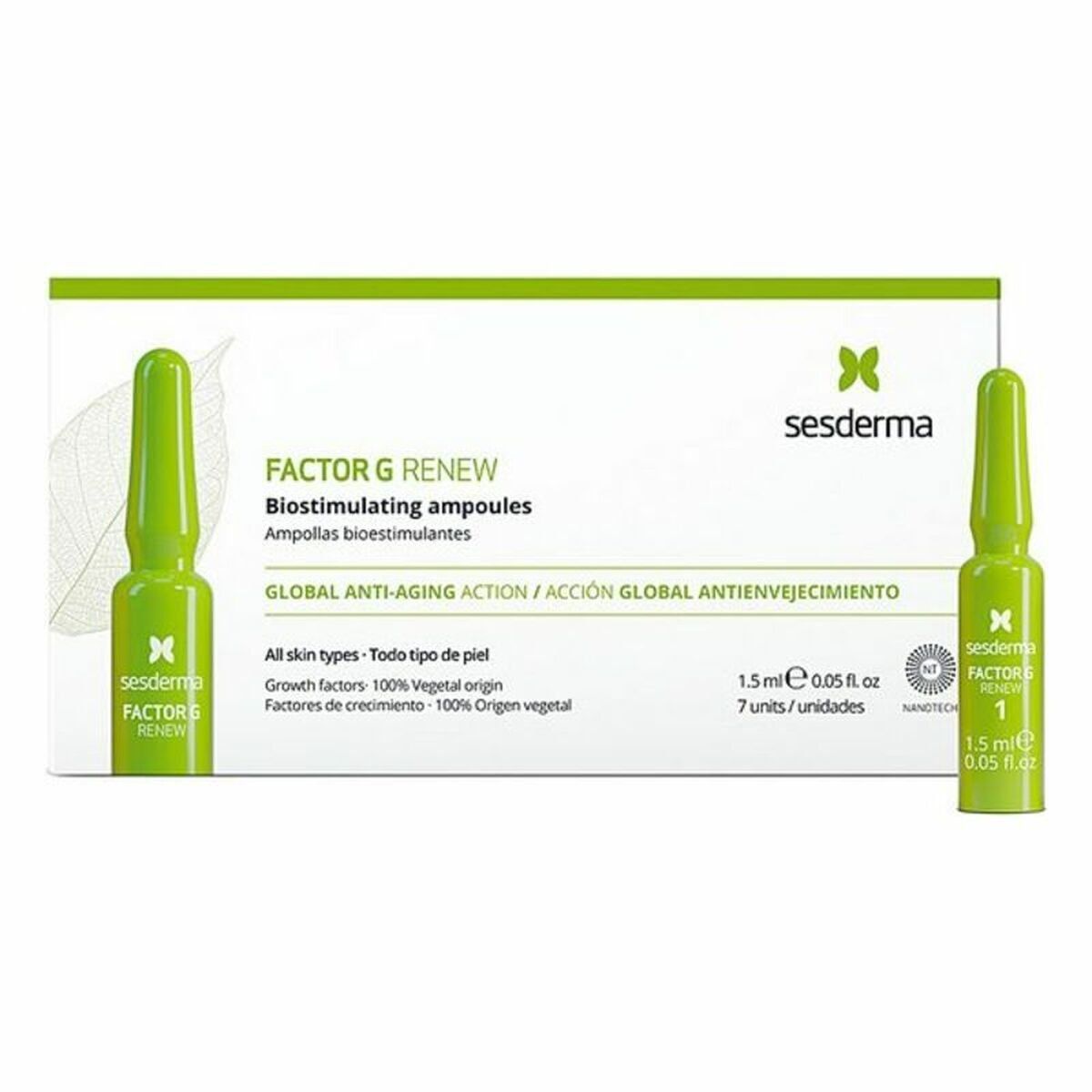 Ampollas Sesderma FACTOR G 2 ml