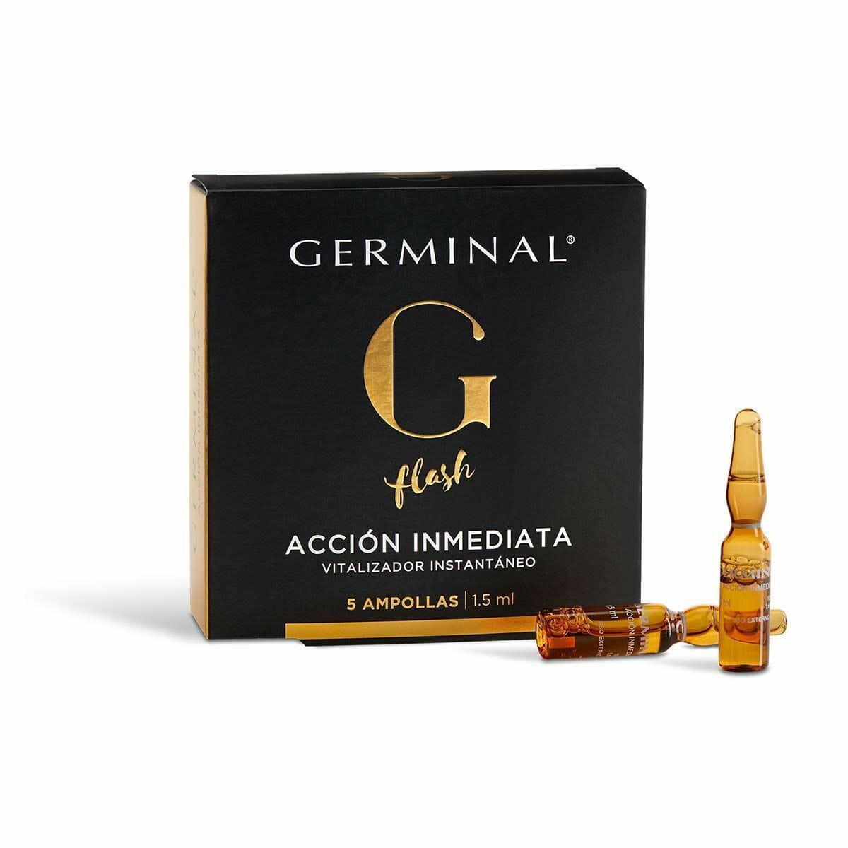Ampollas Germinal ACCIÓN INMEDIATA 1,5 ml 5 Unidades