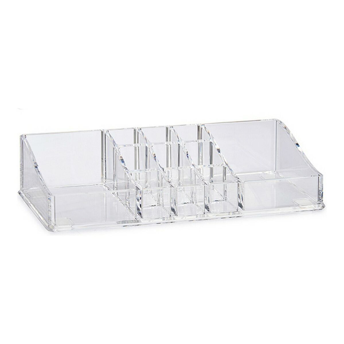 Organizador de Maquillaje Berilo Transparente 9 x 4,5 x 22,7 cm 9 x 9 x 22,7 cm