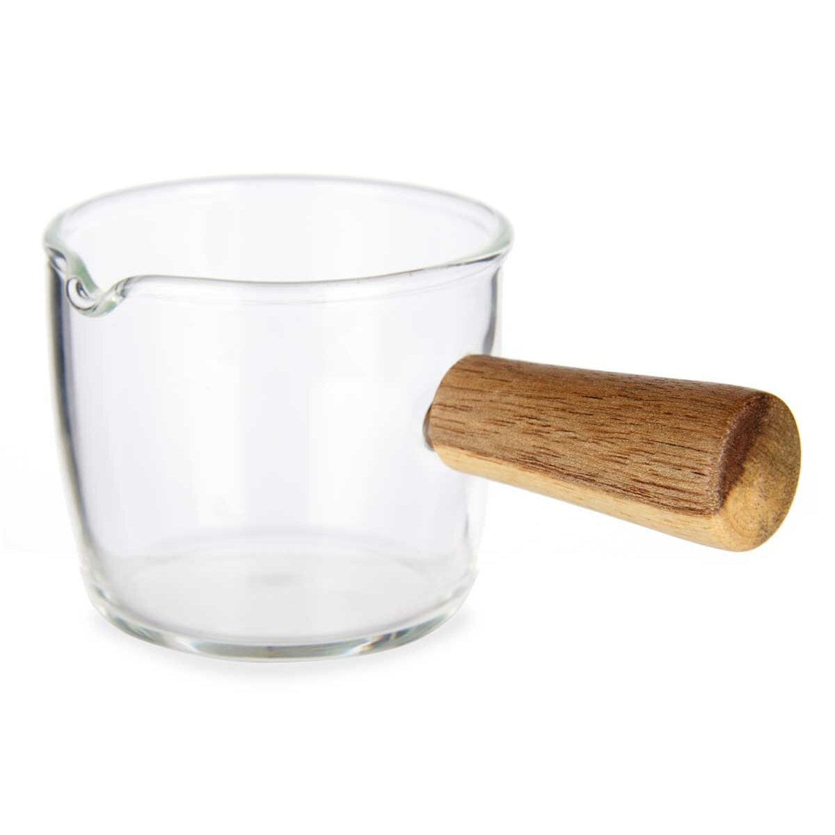 Cazo Vivalto Marrón Transparente Vidrio Vidrio de Borosilicato 100 ml 6,5 x 5 x 10,5 cm