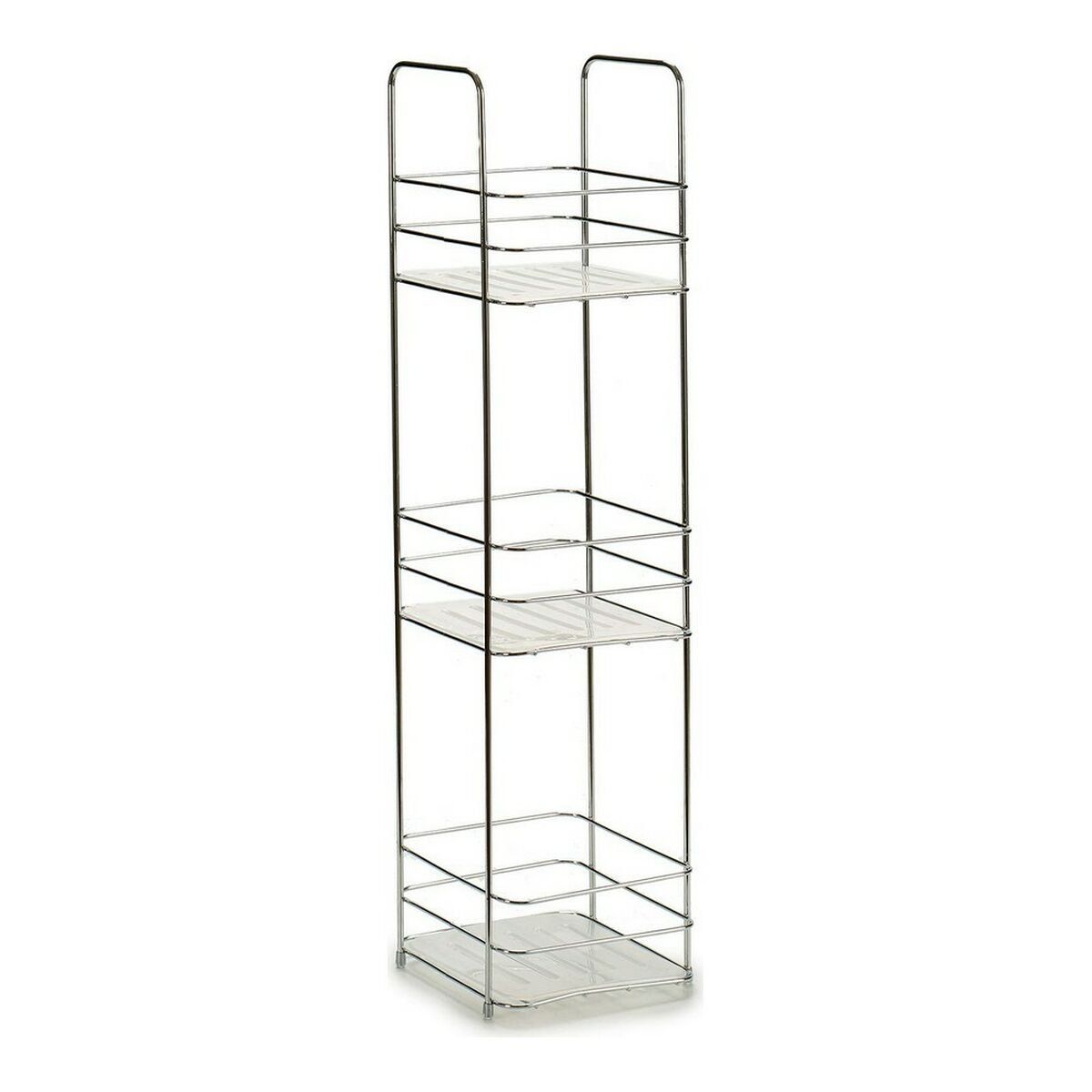 Estantería de Baño Berilo Transparente 16 x 63 x 16 cm 15,5 x 63 x 16 cm 16 x 62 x 16 cm
