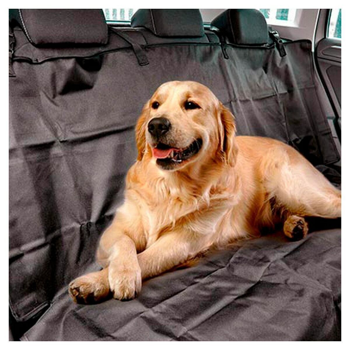 Funda Protectora Mascow Negro 31,5 x 21 x 11 cm 31,5 x 6 x 20 cm 27 x 5 x 20 cm 11 x 21 x 31,5 cm Mascotas Protector de asiento