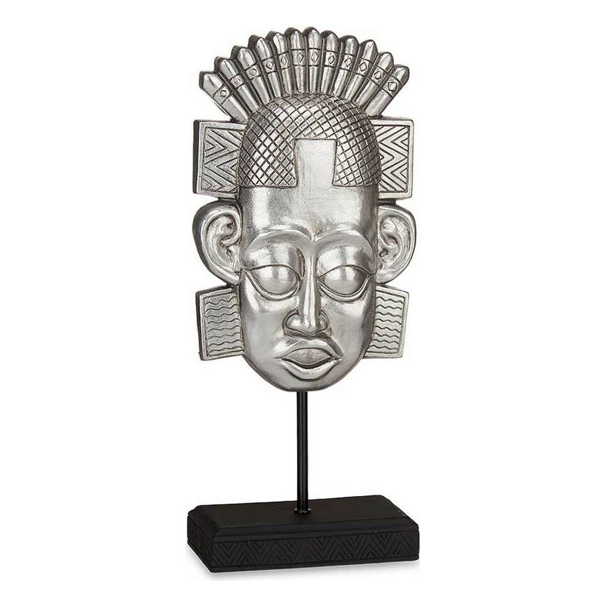 Figura Decorativa Gift Decor Plateado Plata Indio 17,5 x 36 x 10,5 cm