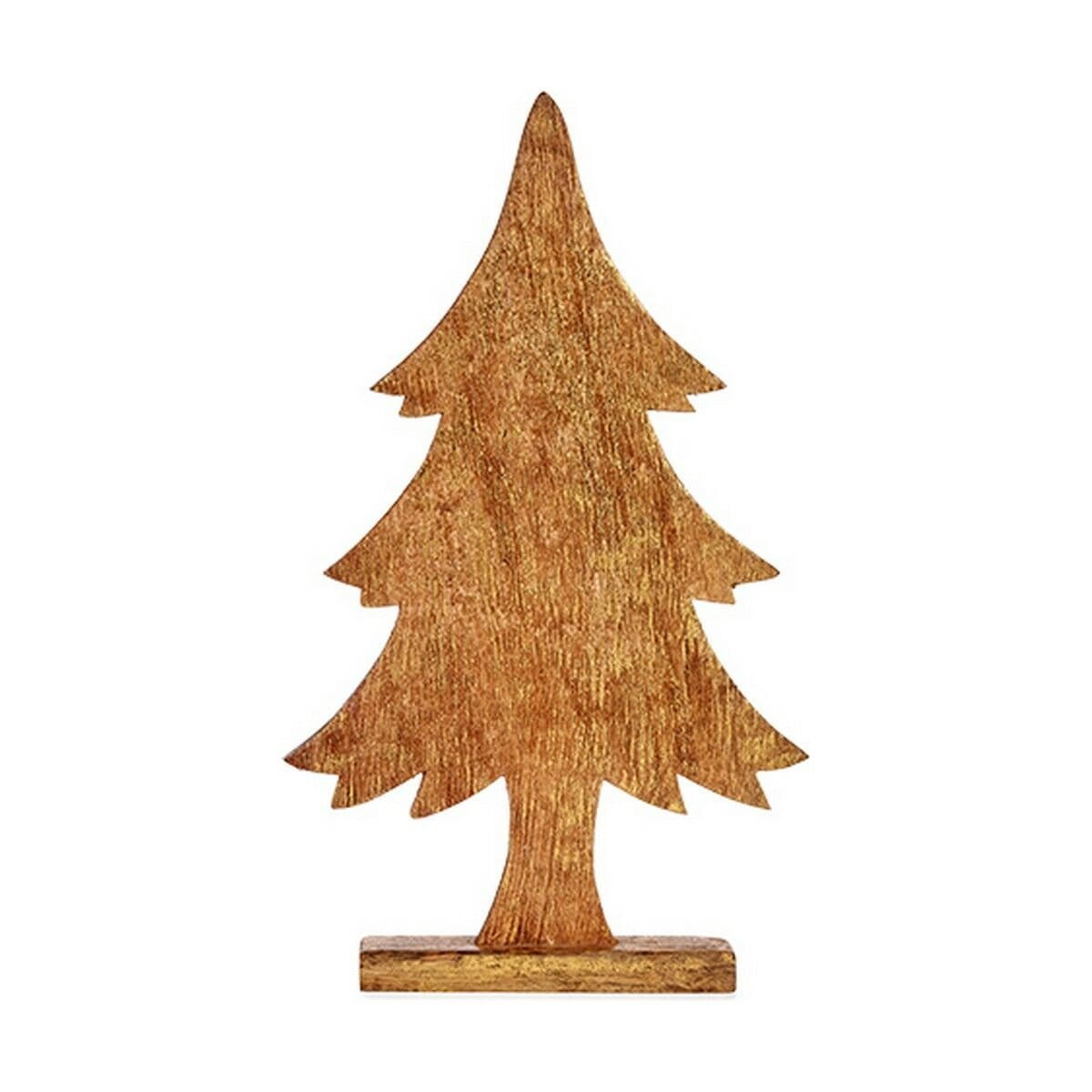 Árbol de Navidad Krist+ Dorado Madera 5,1 x 49,5 x 25,5 cm