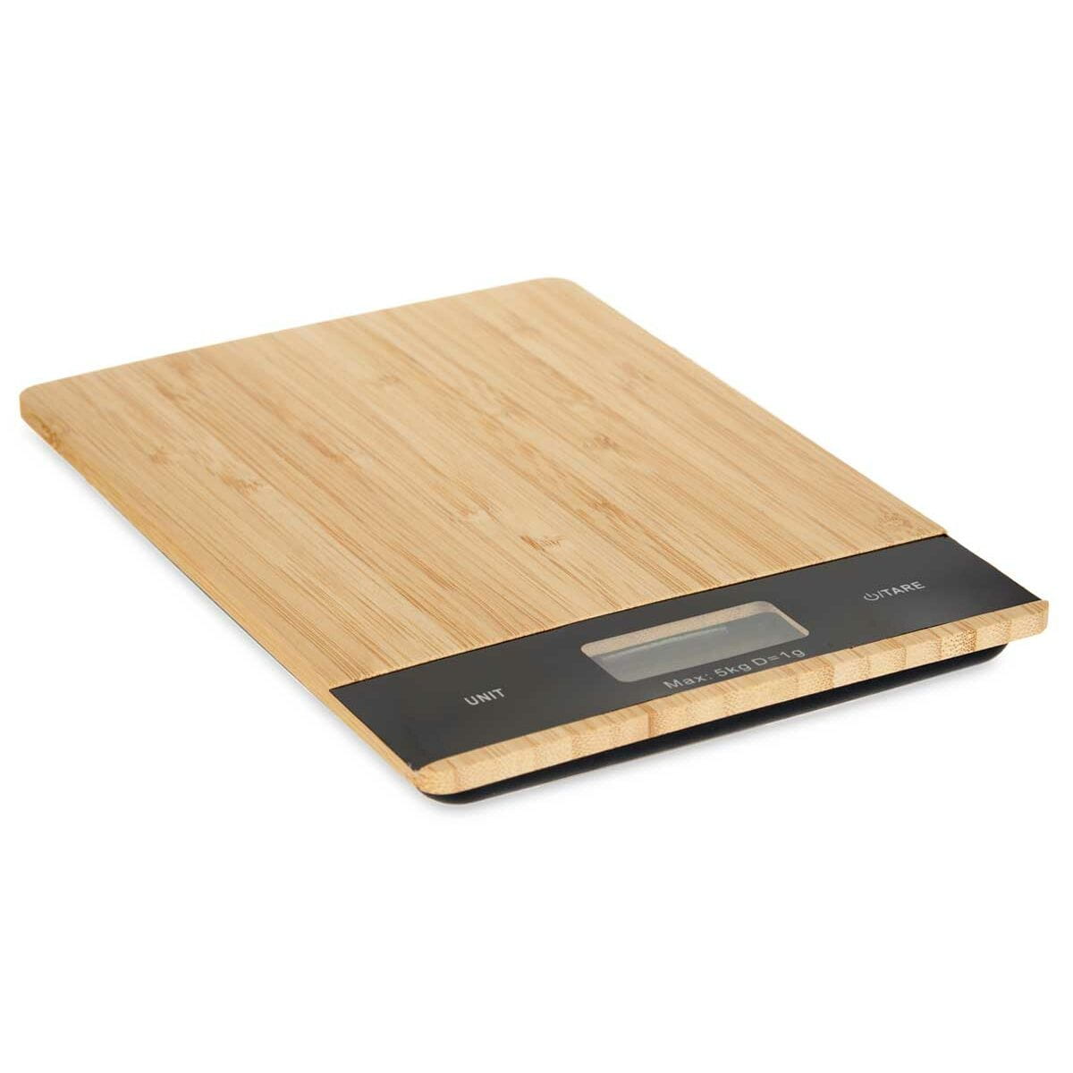Báscula Digital de Cocina Kinvara Negro Natural 5 kg