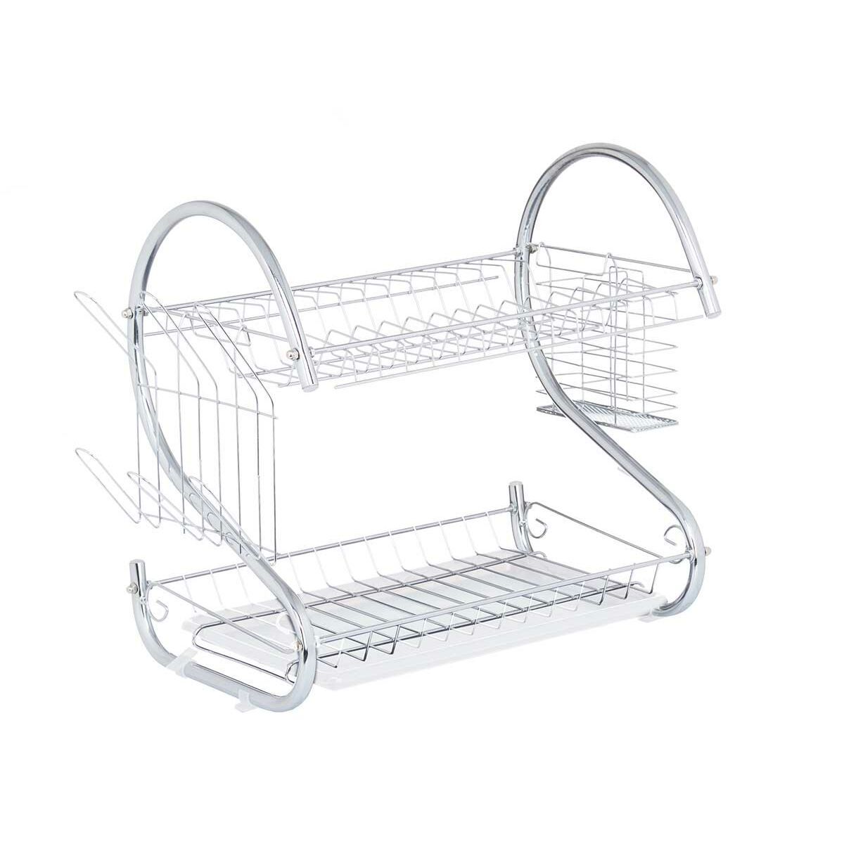 Escurridor para Fregadero Kinvara Blanco 45,5 x 24,5 x 37,5 cm 40 x 11,5 x 26,5 cm