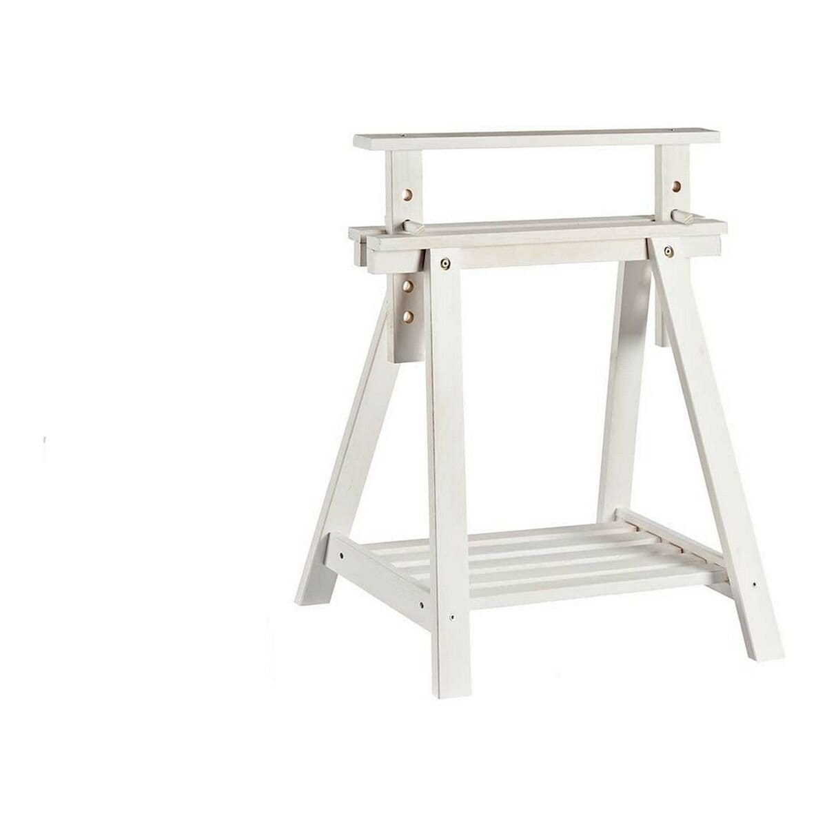 Caballete Kipit Blanco Madera de pino 18 x 11 x 71 cm